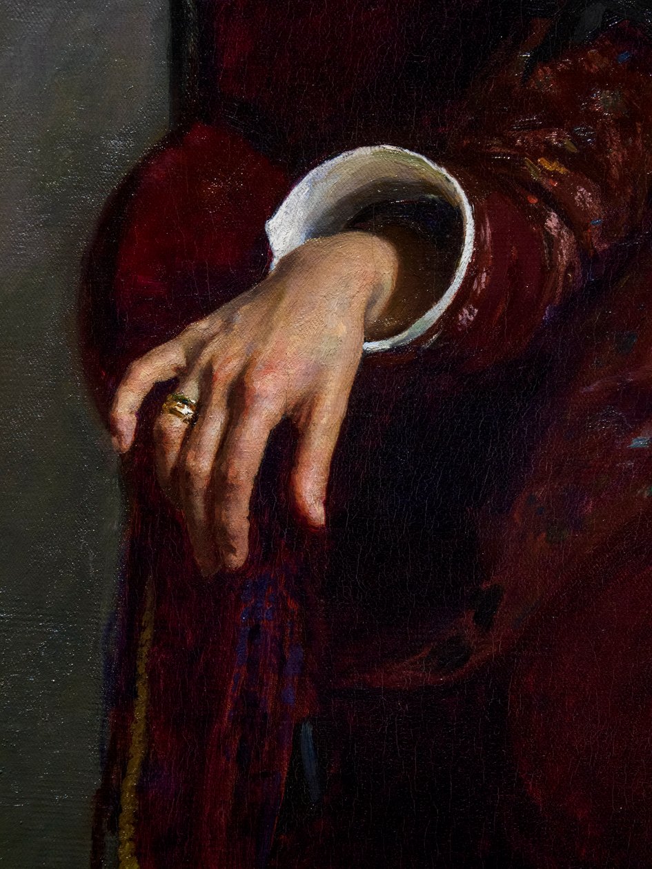Riposo (dettaglio) da Ilya Efimovich Repin