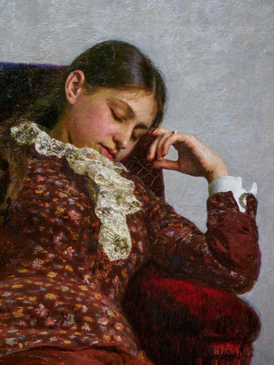 Riposo (dettaglio) da Ilya Efimovich Repin