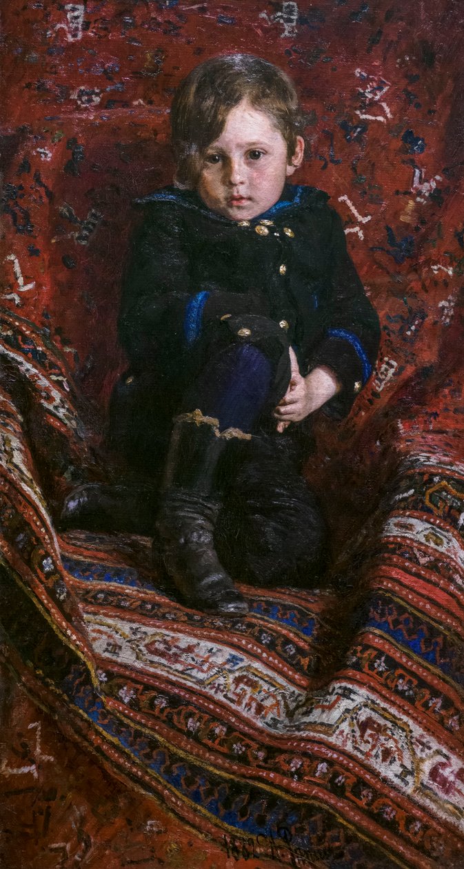 Yuri Répine bambino da Ilya Efimovich Repin