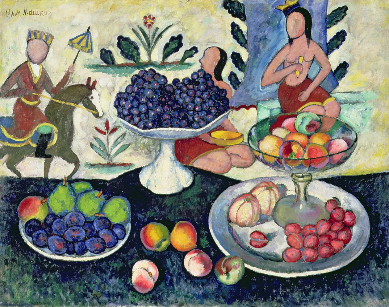 Natura morta di frutta, 1913 da Ilya Ivanovich Mashkov