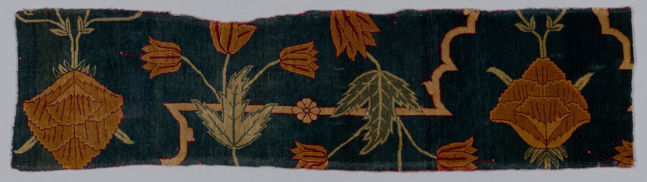 Frammenti di un tappeto da Imperial Manufactory