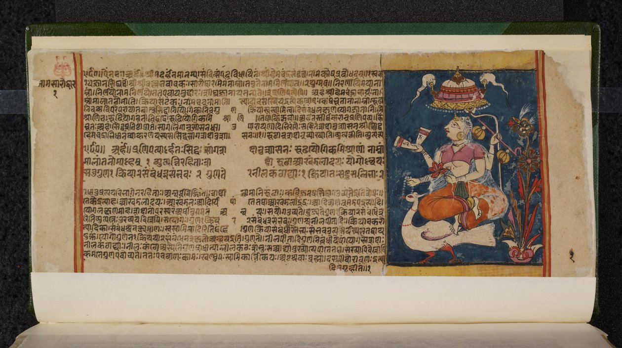 Manoscritto Abhidan Chintamani da Indian School