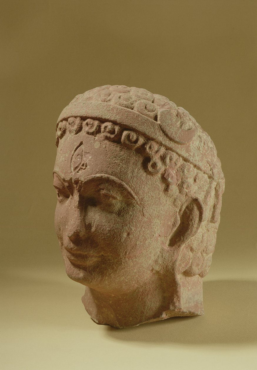 Testa di Siva, Mathura da Indian School