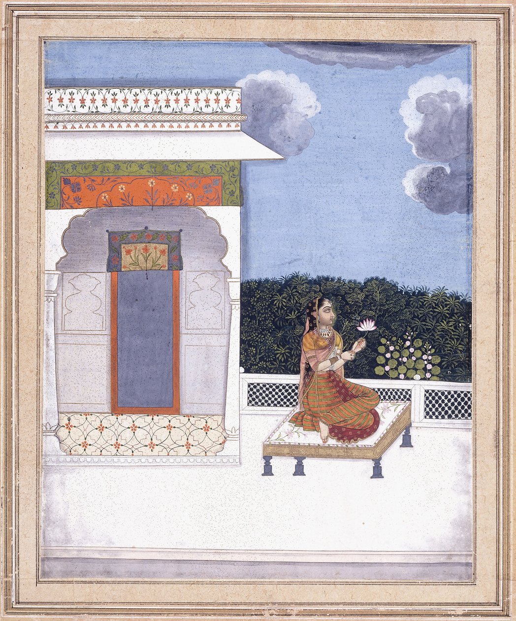 Malasri Ragini (c. 1760-70) da Indian School