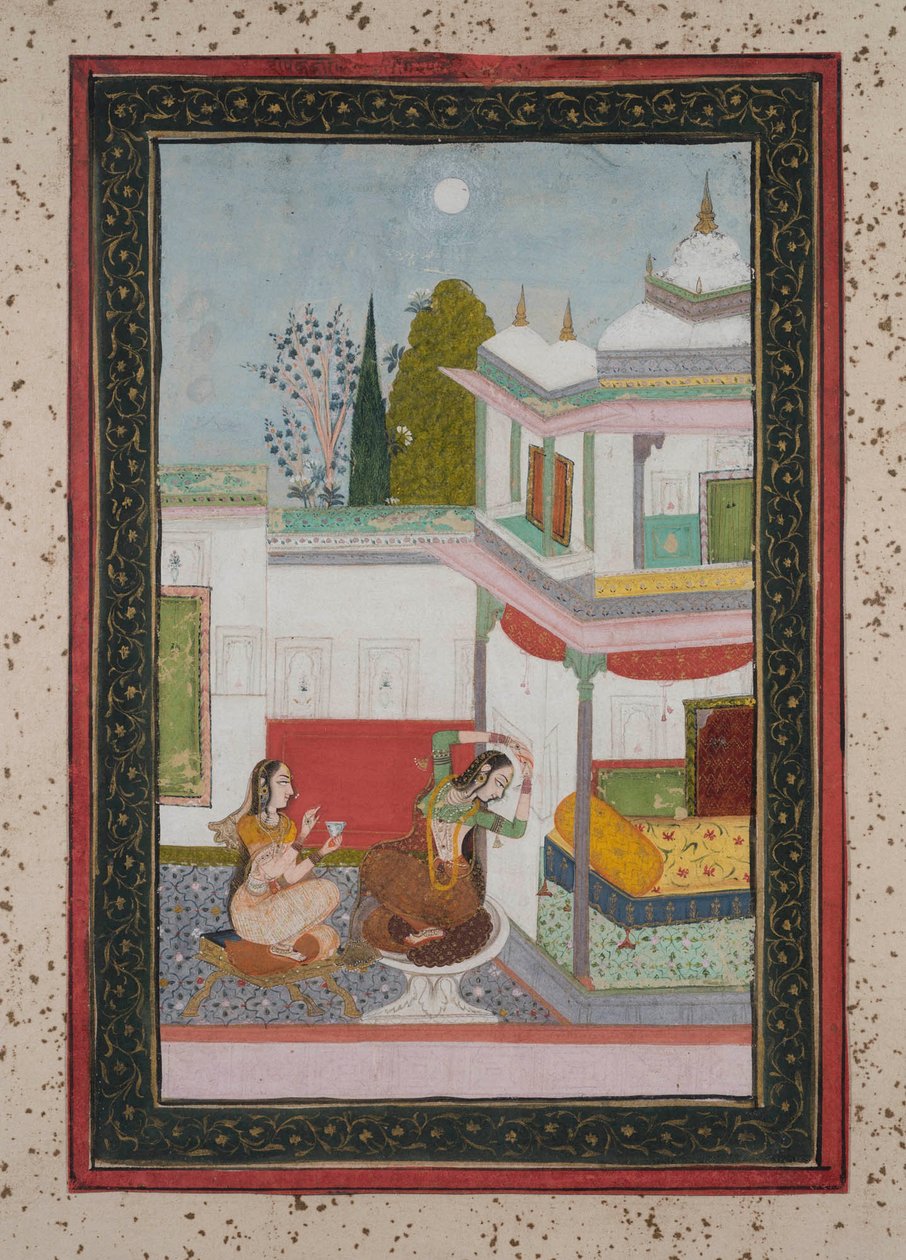 Purvi Ragini, c.1790 da Indian School
