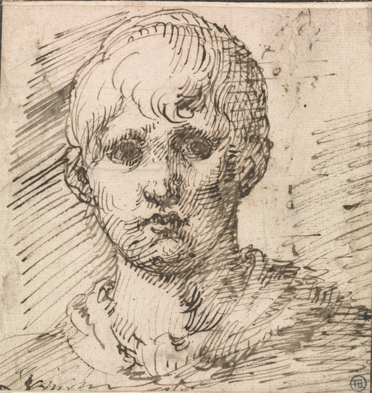 Testa di un ragazzo da Inigo Jones