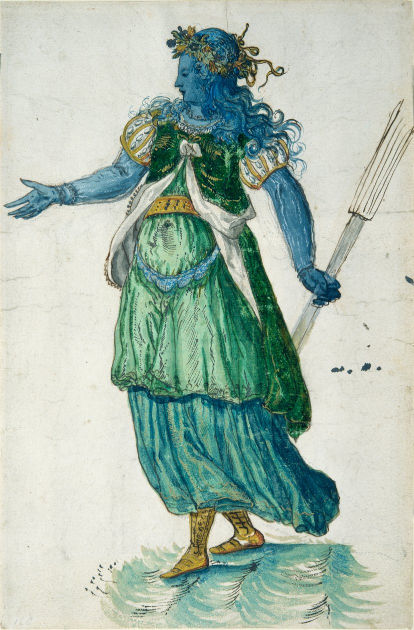 Portatore di torcia di Oceania da Inigo Jones