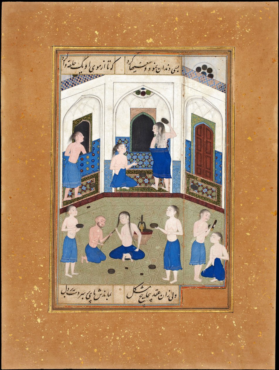 Mihr in una casa da bagno a Khwarazm da Iranian Master