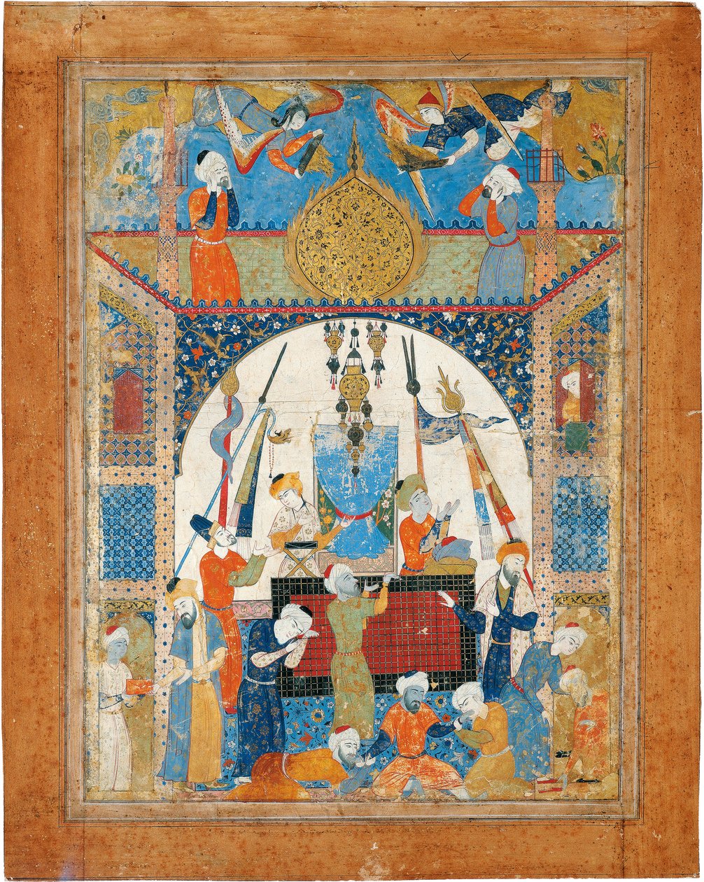 Scena da un Mausoleo da Iranian Master