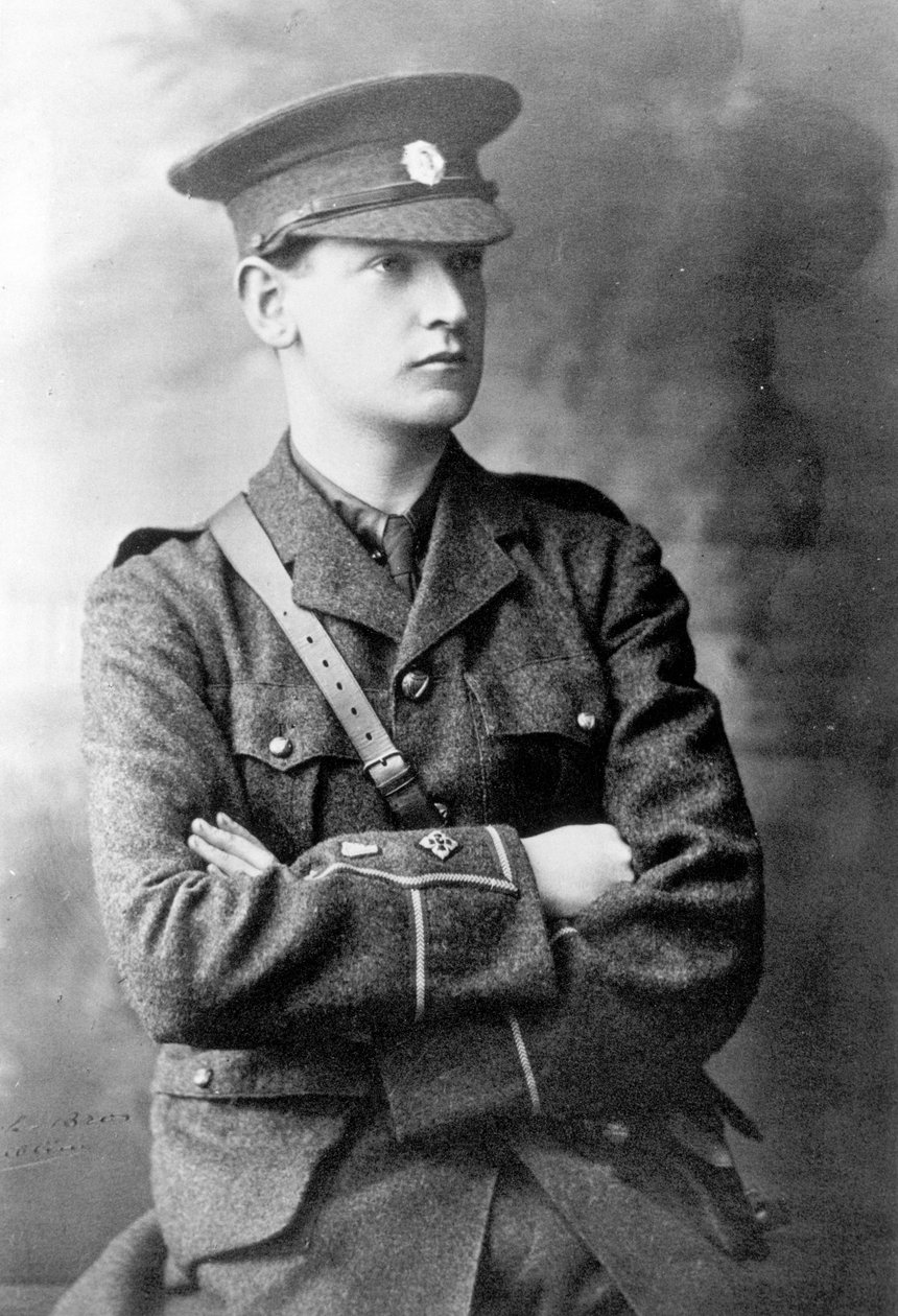 Michael Collins in uniforme dell
