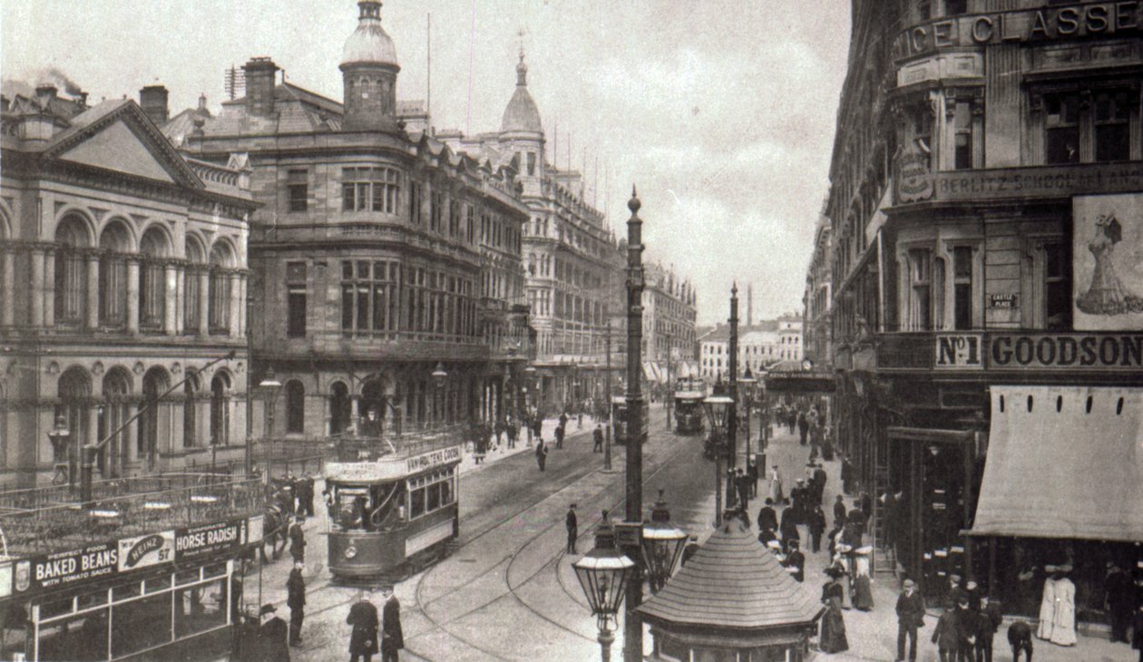 Royal Avenue, Belfast, c.1900 da Irish Photographer