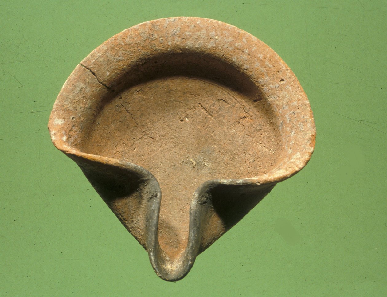 Lampada ad olio israelita (terracotta) da Iron Age