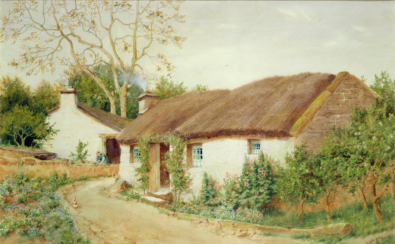 Vecchio cottage, Colwyn Bay da Isaac Cooke