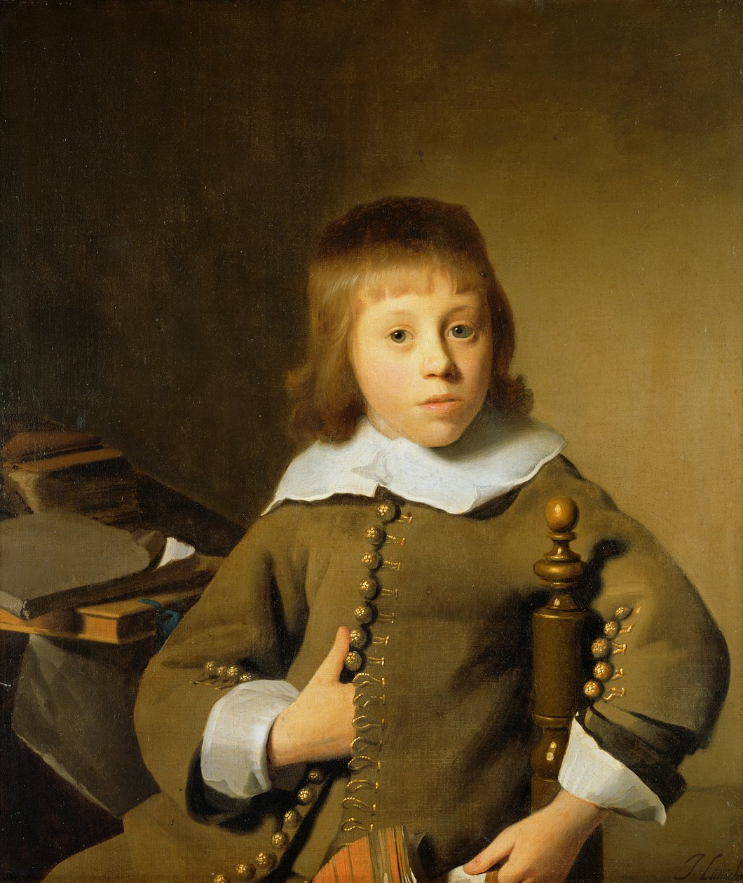 Ritratto di un giovane ragazzo da Isaac Luttichuys