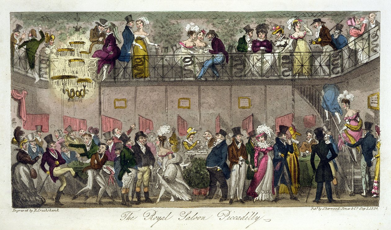 Il salone reale, Piccadilly, da 
