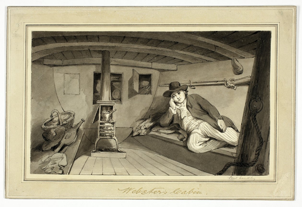 Cabina di Webster da Isaac Cruikshank