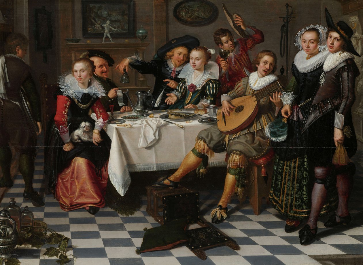 Compagnia Allegra, 1629 da Isaac Elias