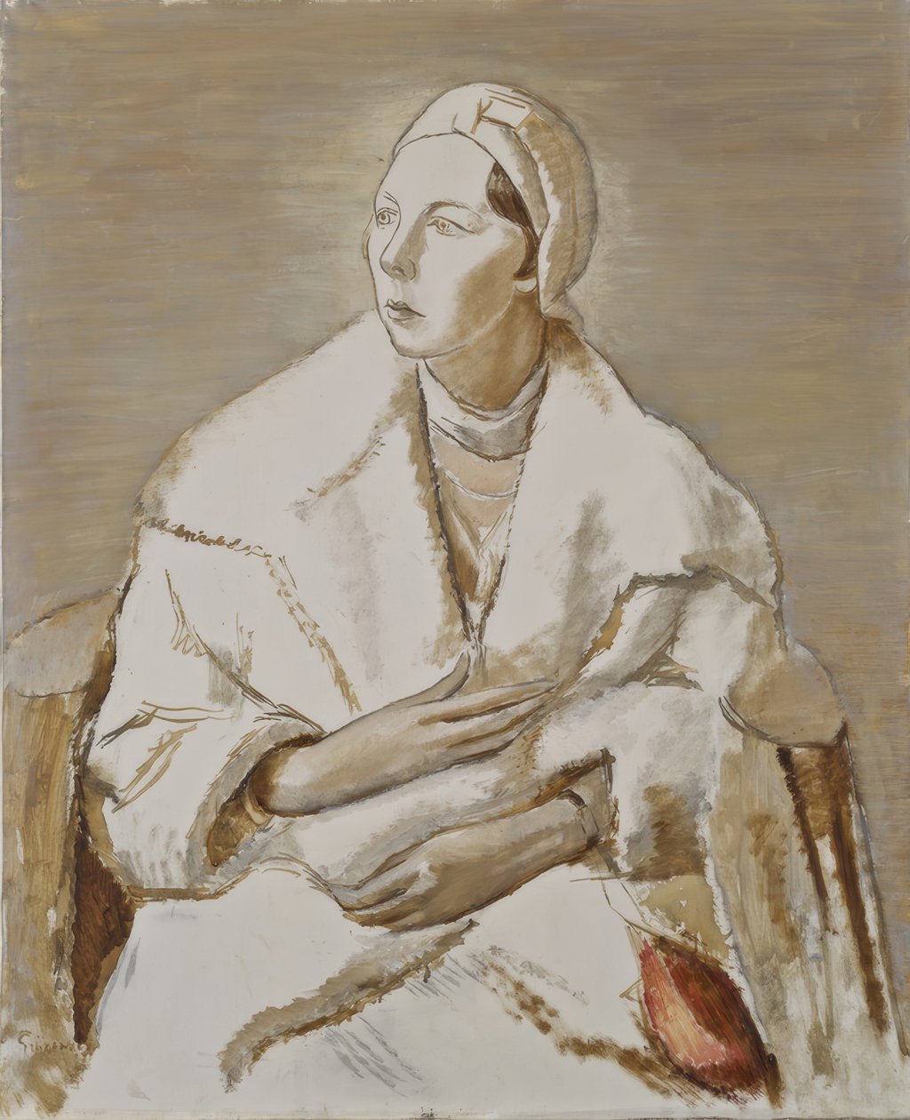 Sigrid Hjertén, Ritratto da Isaac Grünewald