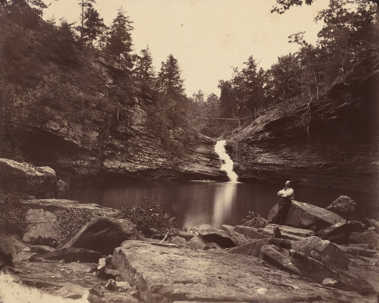 Lula Lake, Lookout Mountain, Georgia da Isaac H. Bonsall