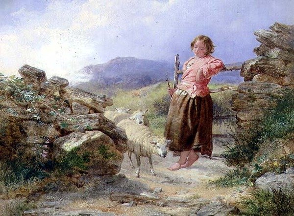 La piccola pastorella da Isaac Henzell