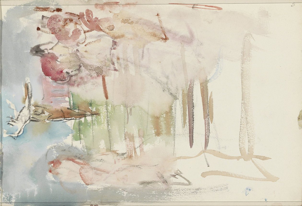 Artisti sul palco da Isaac Israels