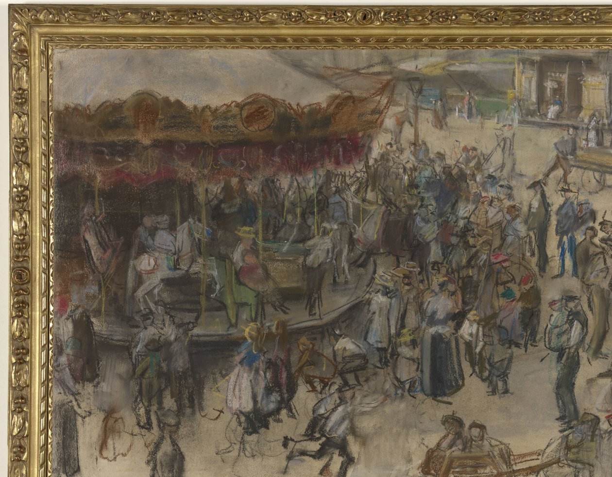 Giostra ad Amsterdam da Isaac Israels