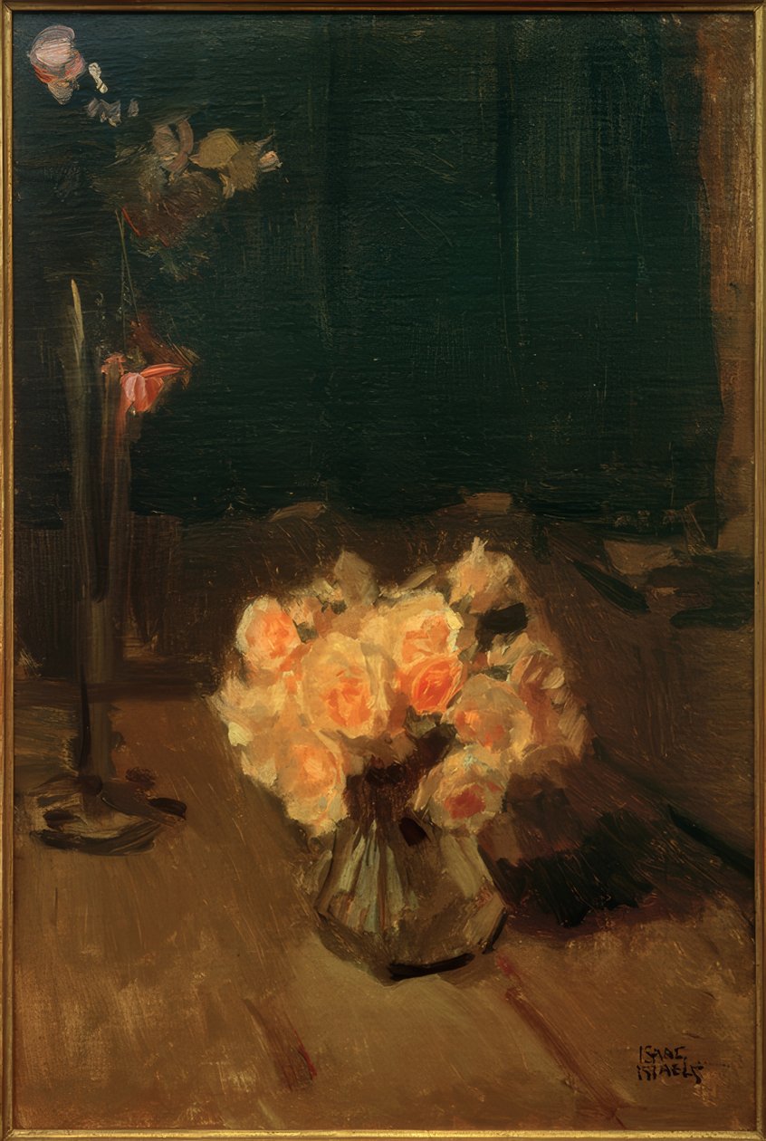 Natura morta con rose da Isaac Israels