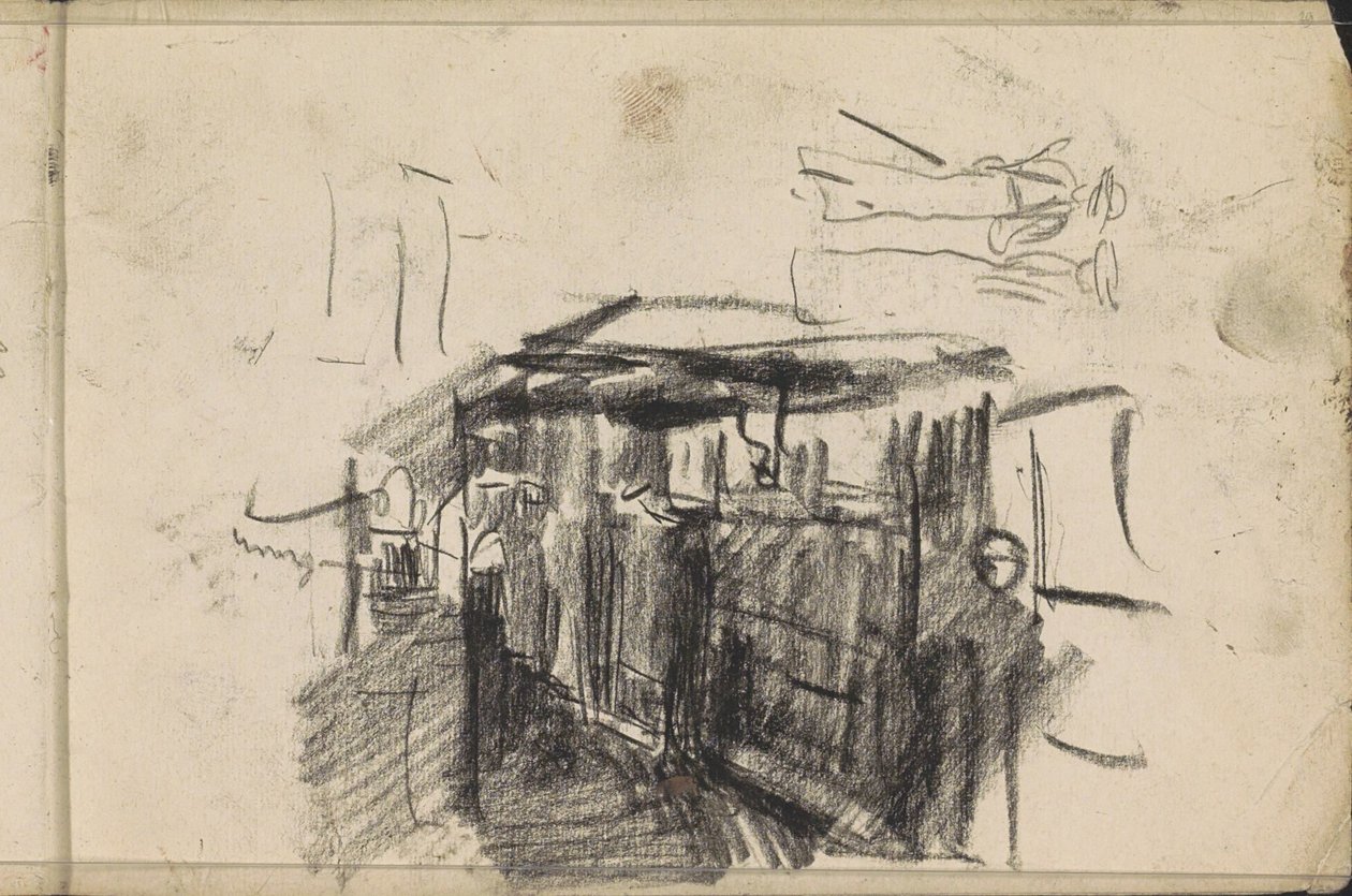 Veduta di strada di sera da Isaac Israels