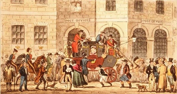 Locanda Bull and Mouth da Isaac Robert Cruikshank