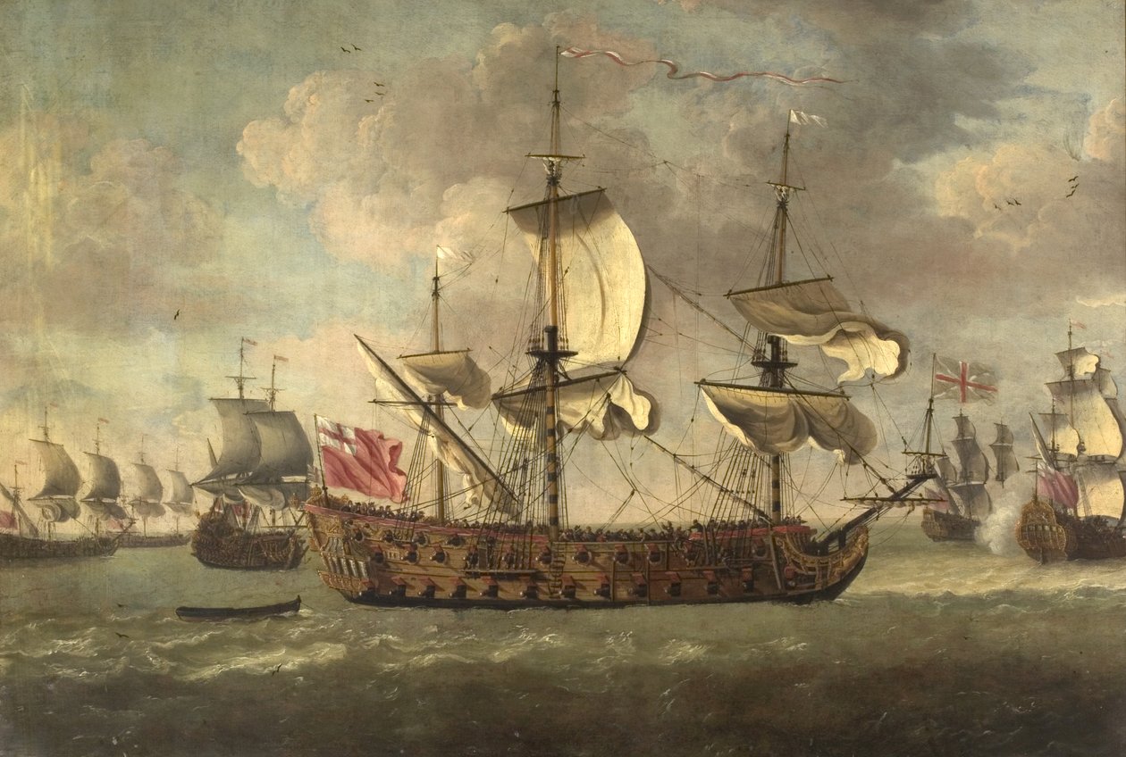 HMS "Swiftsure", 1675-80 da Isaac Sailmaker