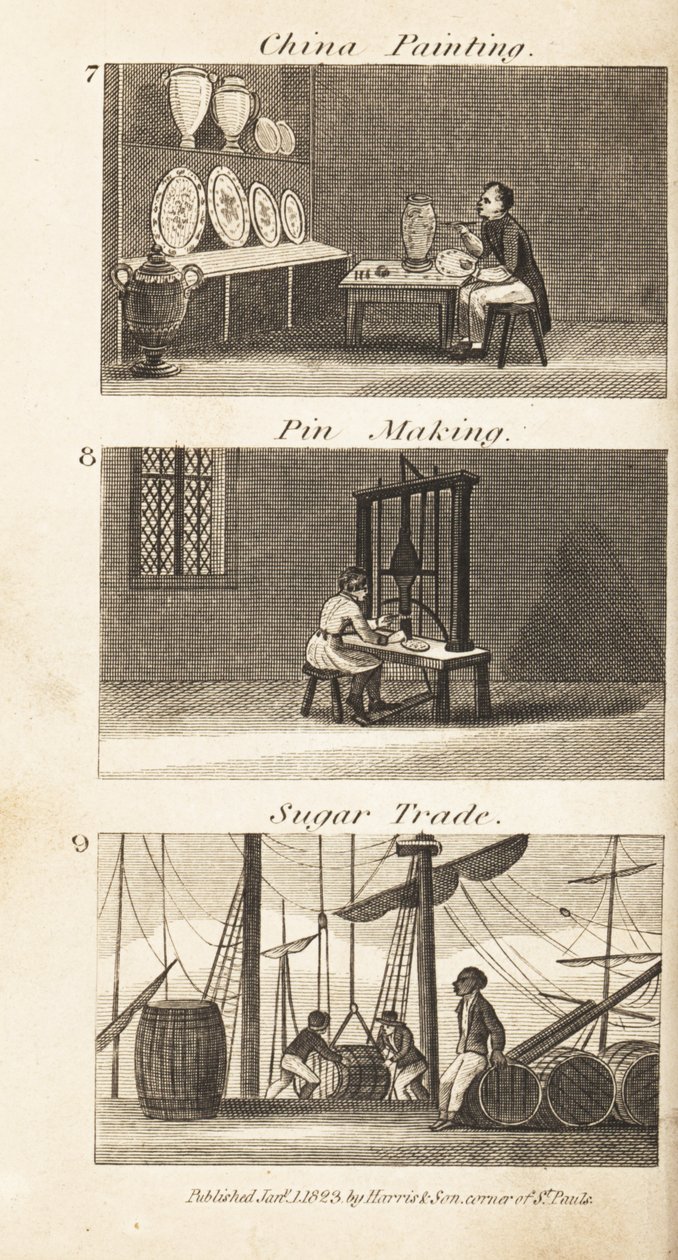 Commercianti in Inghilterra Regency da Isaac Taylor