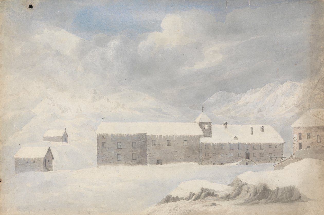 Convento, Monte San Bernardo (Svizzera) da Isaac Weld