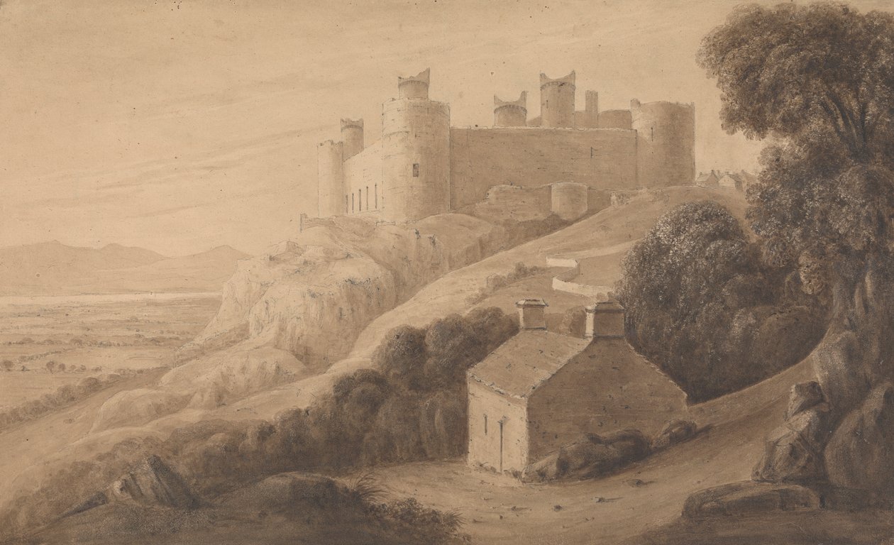 Castello di Harlech da Isaac Weld