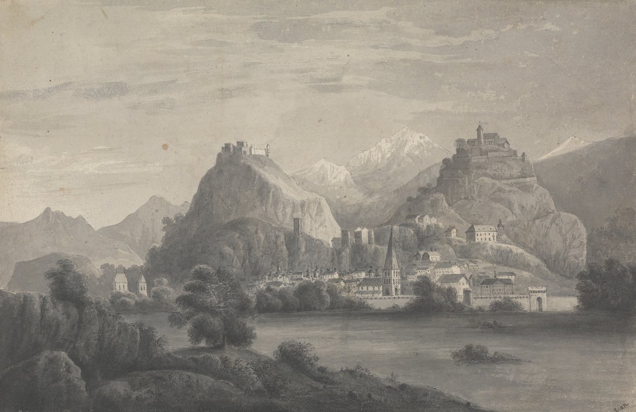 Sion (Svizzera) da Isaac Weld