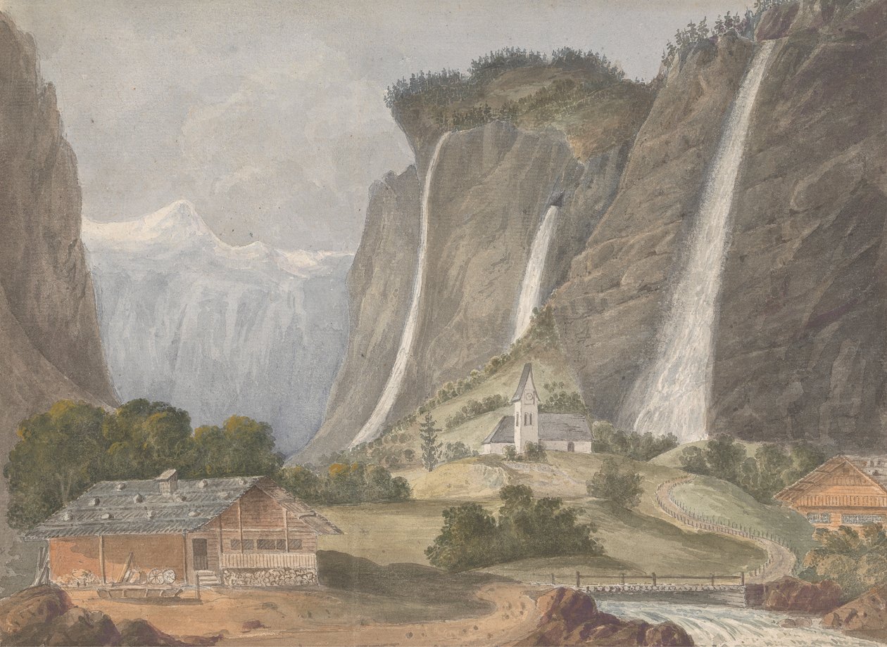 Staubbach, Lauterbrunnen (Svizzera) da Isaac Weld