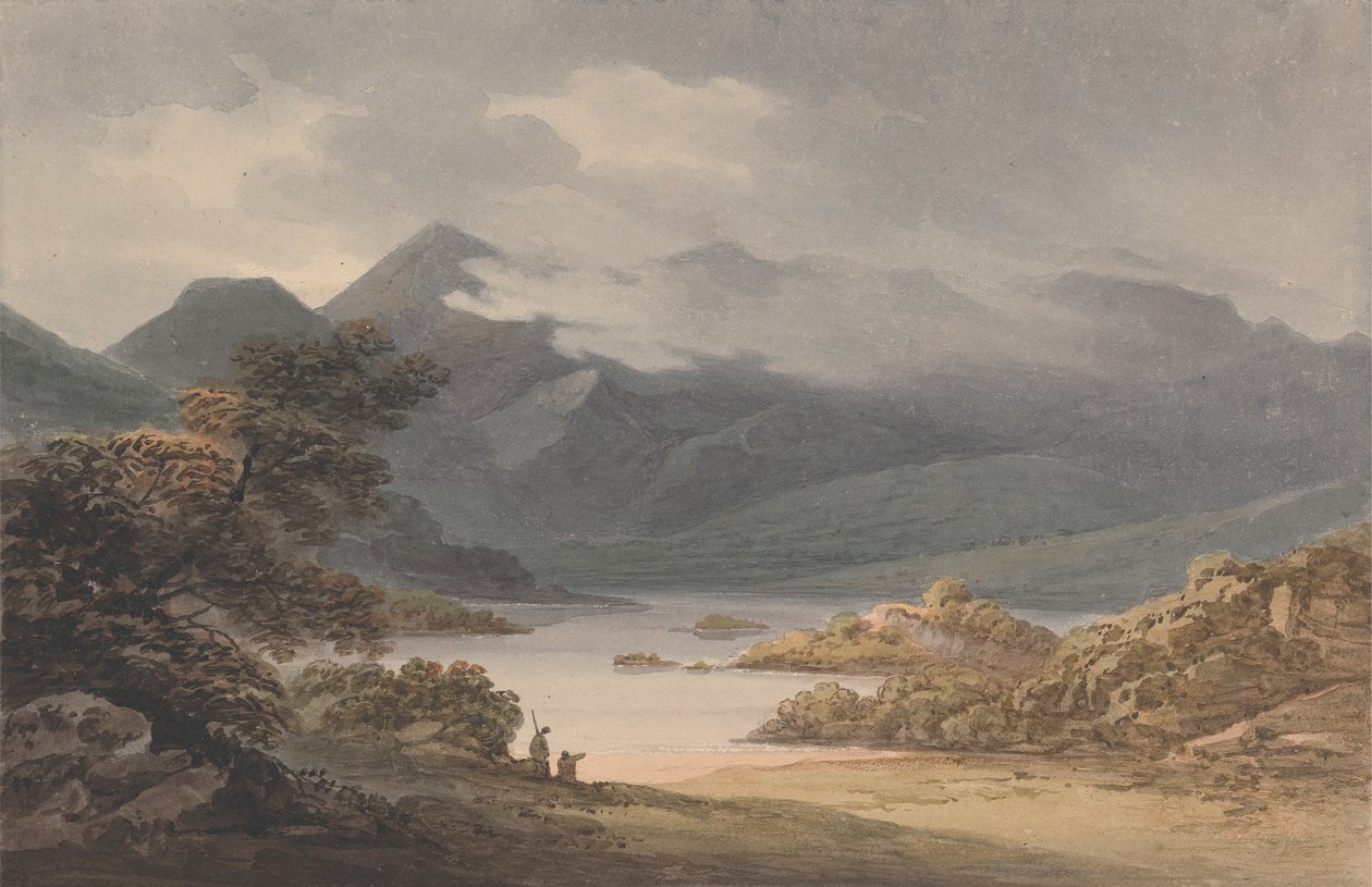 Vista sul Lago Superiore (Irlanda) da Isaac Weld