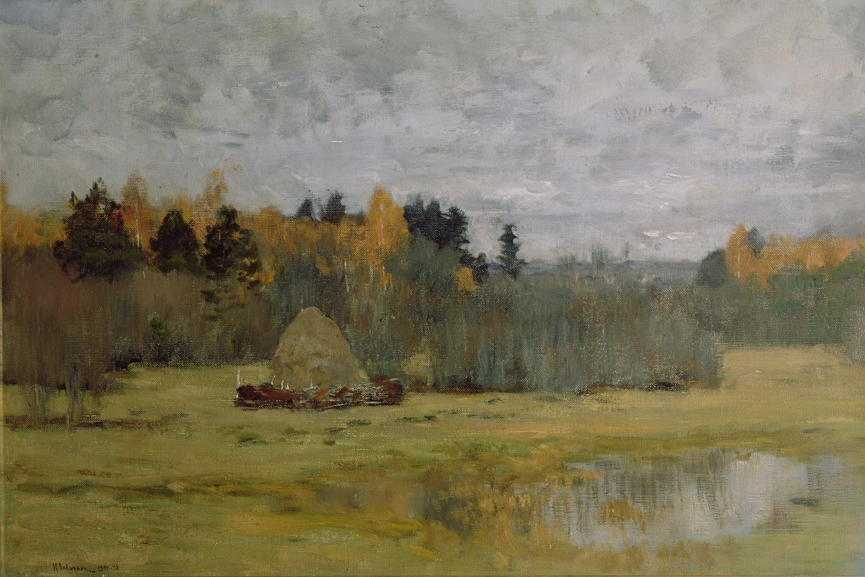Tardo autunno, 1894-98 da Isaak Ilyich Levitan