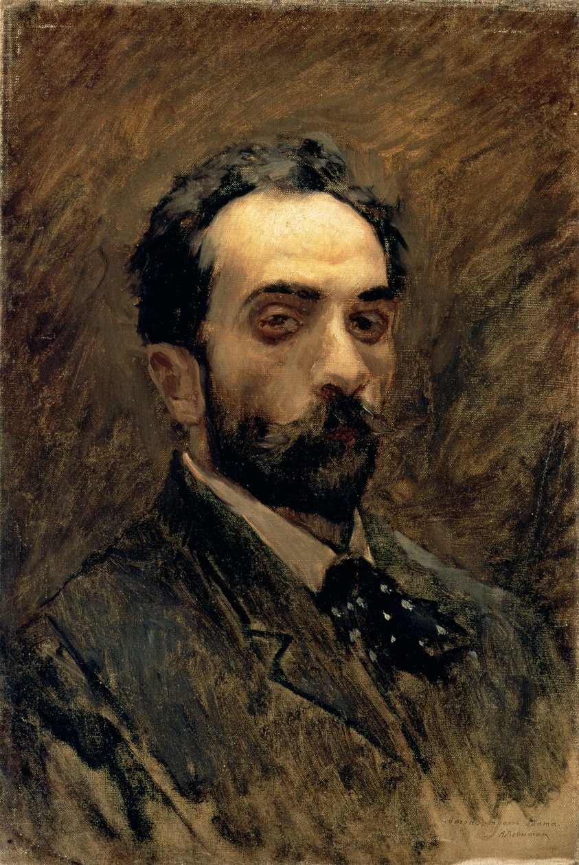 Autoritratto, anni 1890 da Isaak Ilyich Levitan