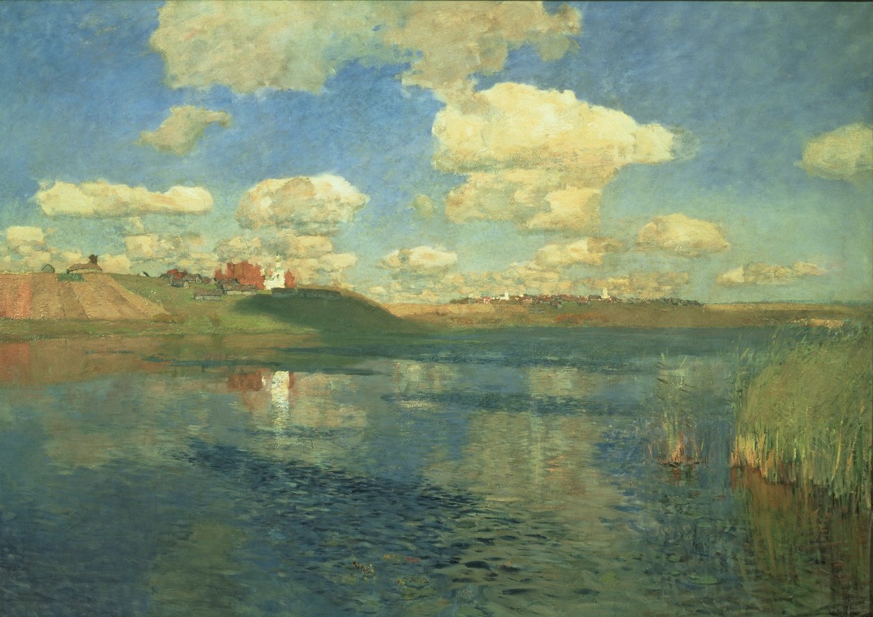 Il lago, o Russia, 1900 da Isaak Ilyich Levitan