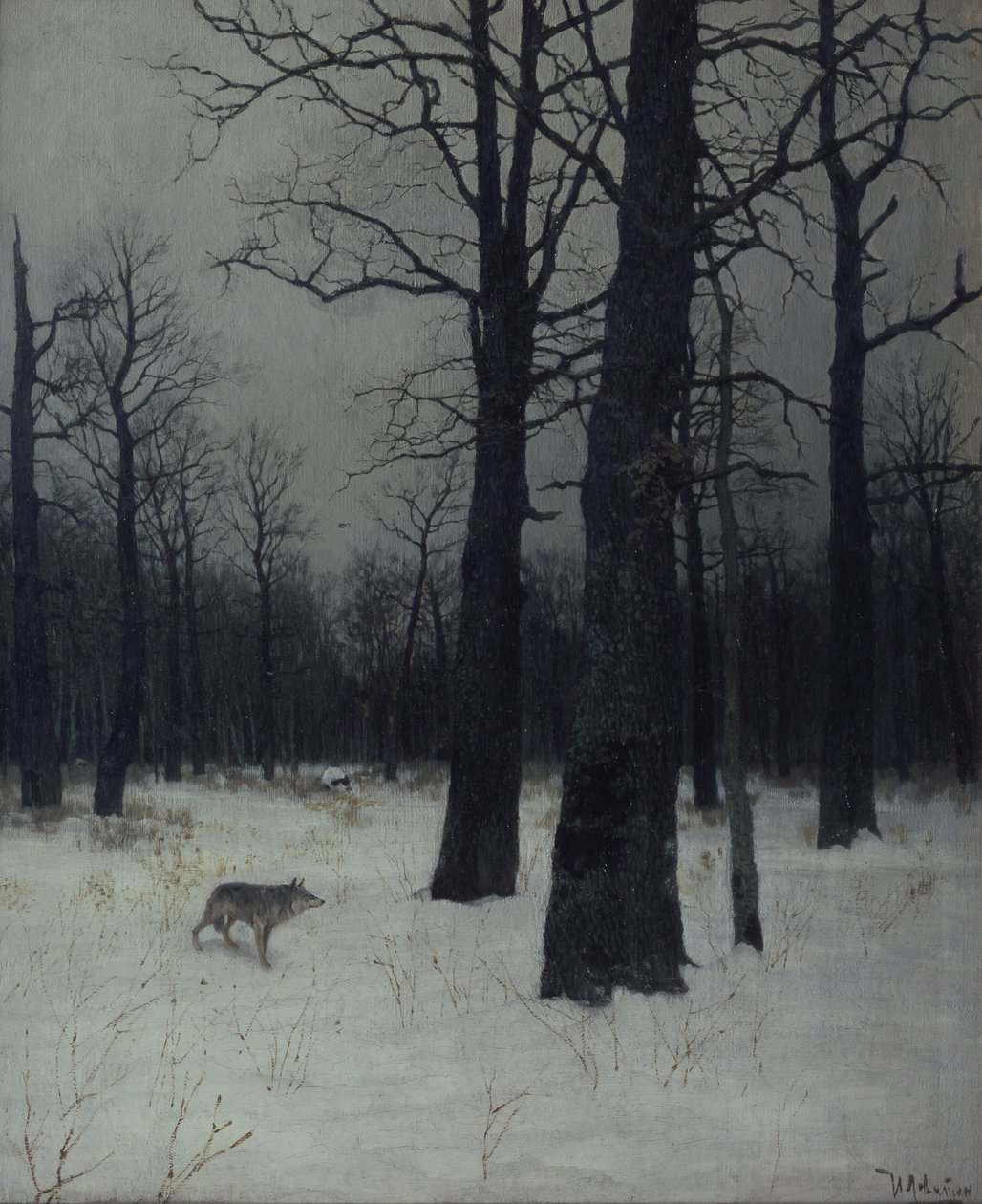 Foresta in inverno, 1885 da Isaak Ilyich Levitan