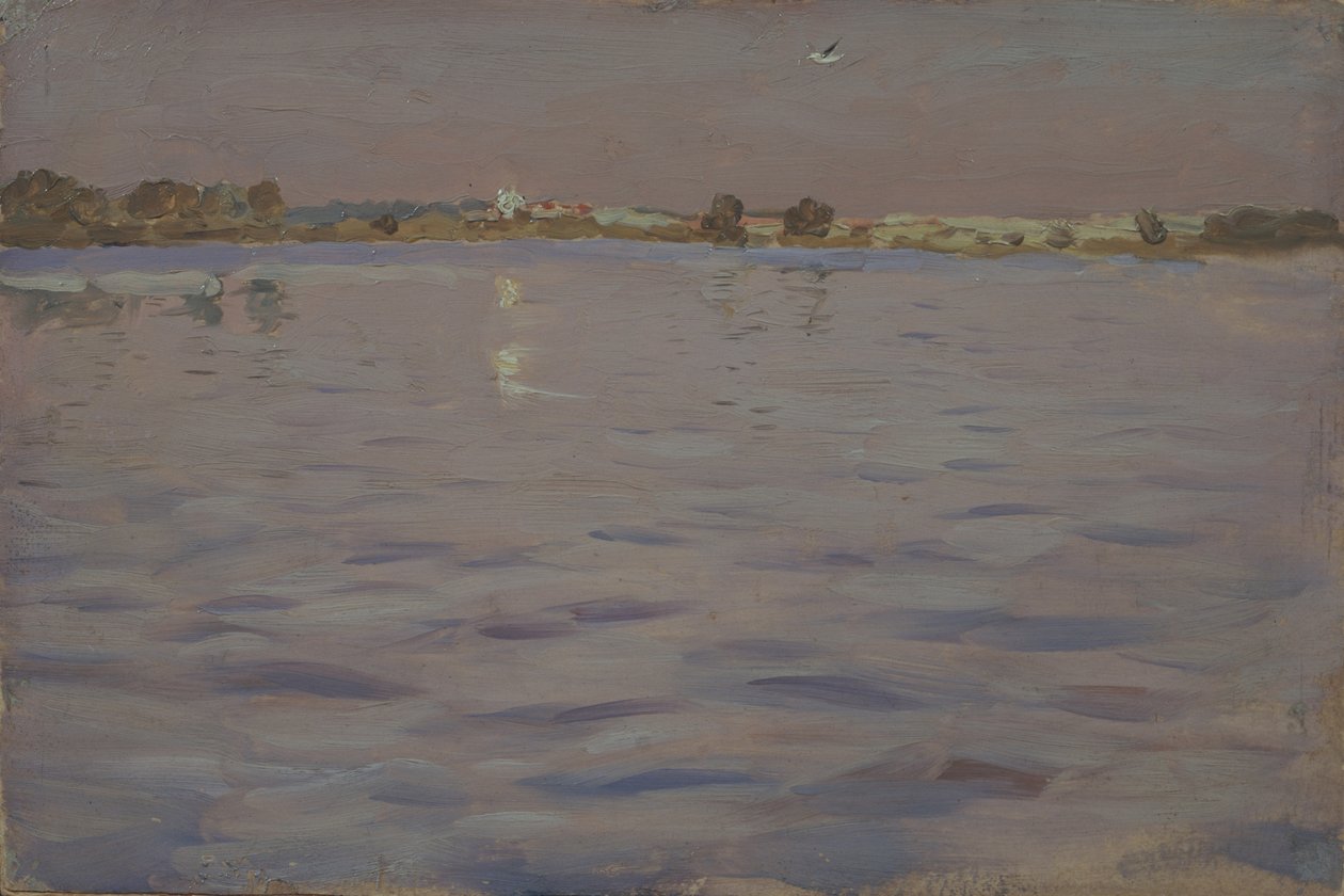 Ultimi raggi di sole. Un lago, 1898-1899 da Isaak Ilyich Levitan