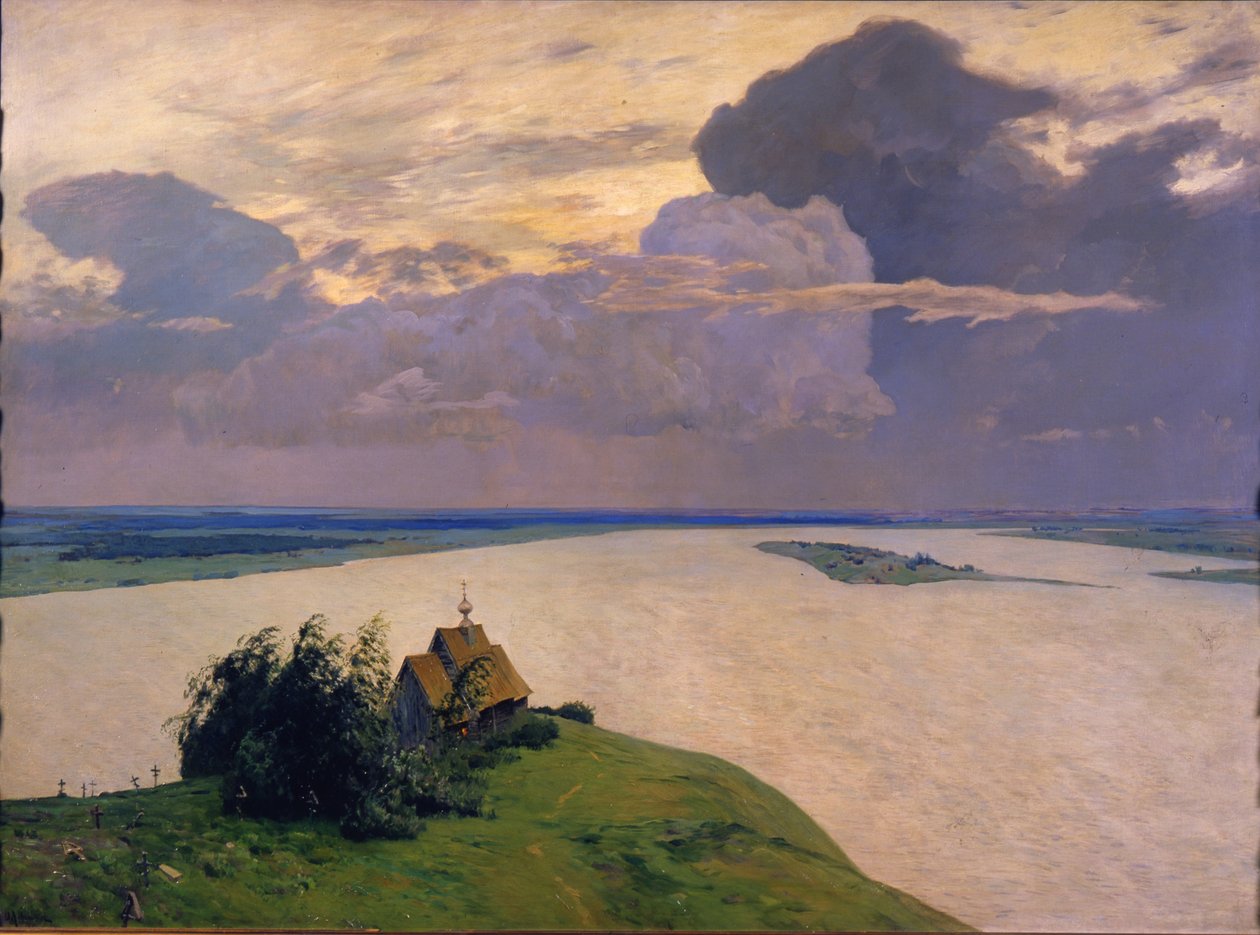 Sopra la Pace Eterna da Isaak Ilyich Levitan