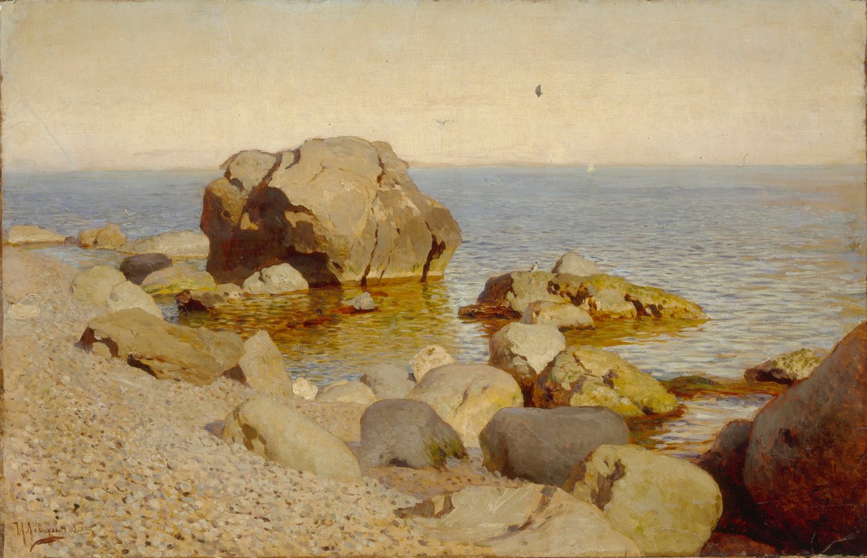 Riva del mare. La Crimea, 1886 da Isaak Ilyich Levitan