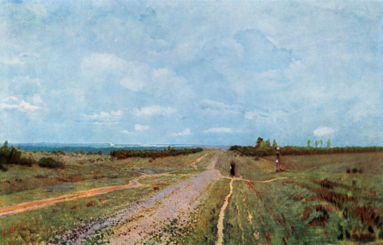 Vladimirka da Isaak Ilyich Levitan