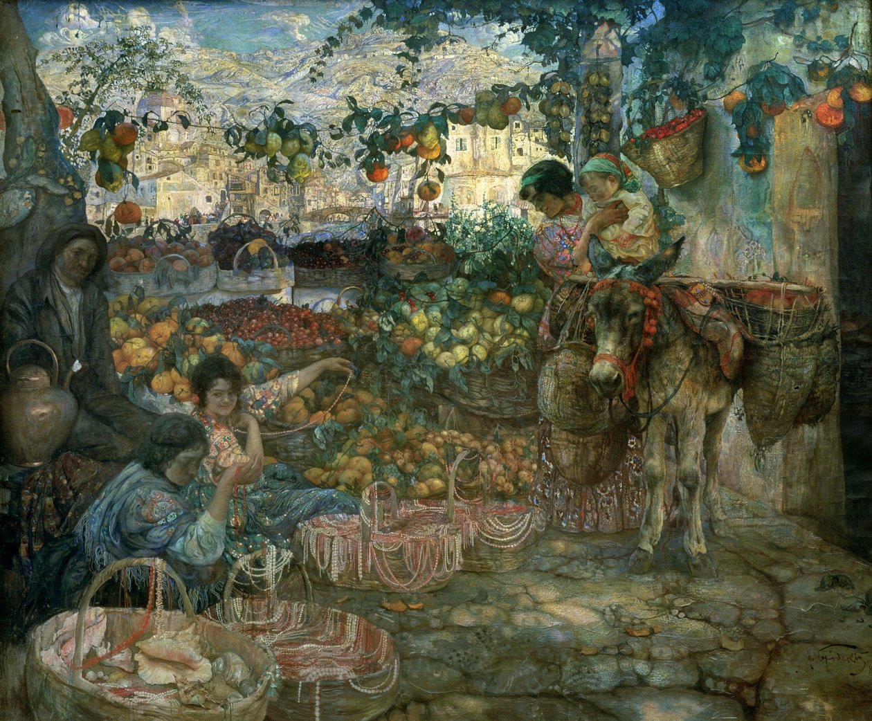 Italia, 1911 da Isaak Israilevich Brodsky