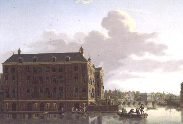 Veduta di Amsterdam, 1779 da Isaac Ouwater