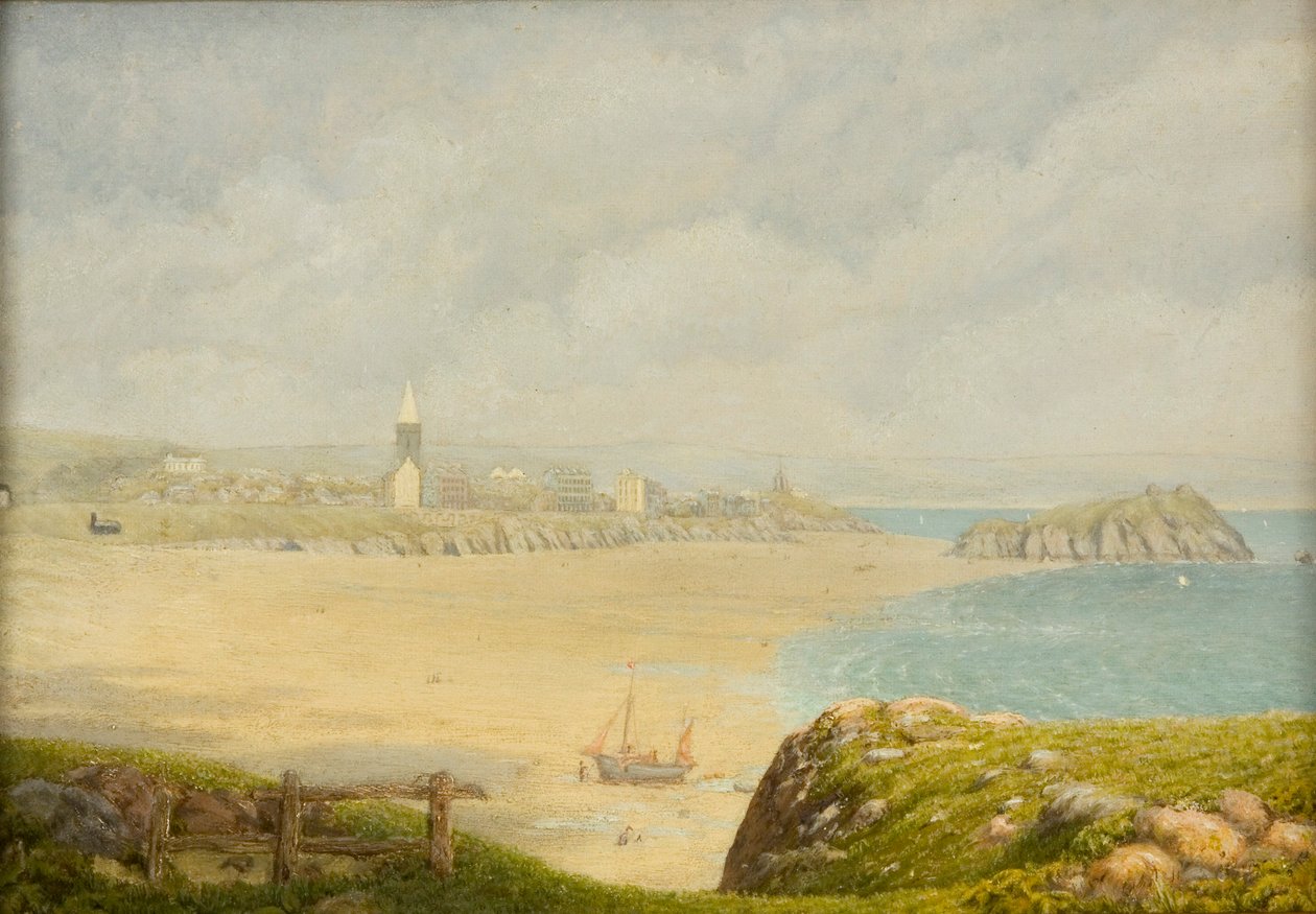 Tenby, la spiaggia da Isambard Owen