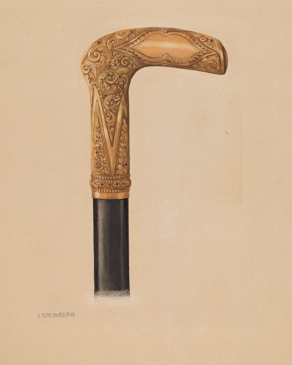 Testa di Bastone da Isidore Steinberg