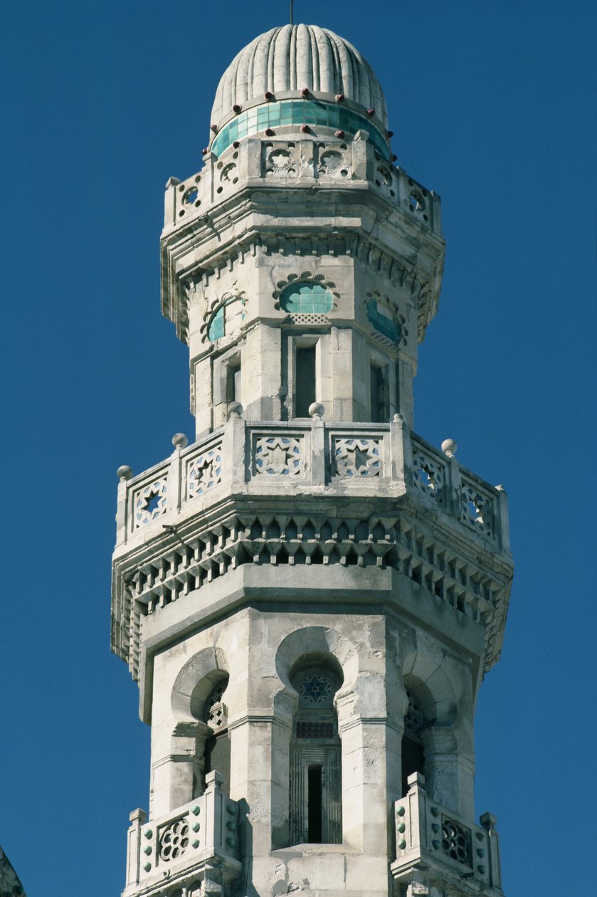 Dettaglio di un minareto da Islamic School