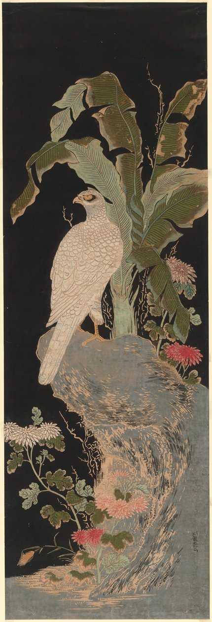 Il Falco Bianco da Isoda Koryusai